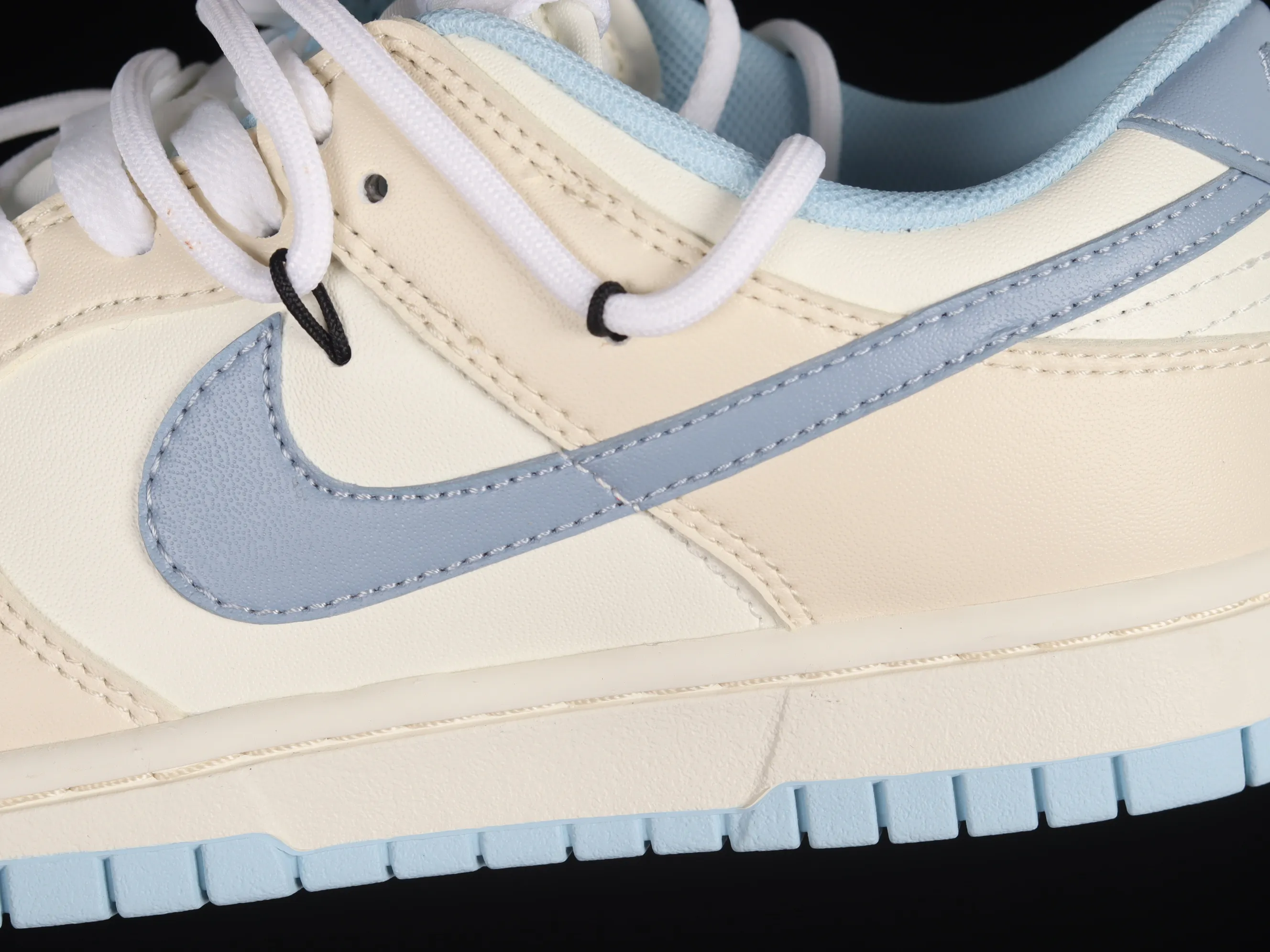 All Categories Nk SB Dunk Series Nk SB Dunk Low Low-top Sneakers Nk Dunk Low Summer Feeling Sea Salt Milk Ice Customized Deconstructed Strap Casual Sneakers DD1503-123